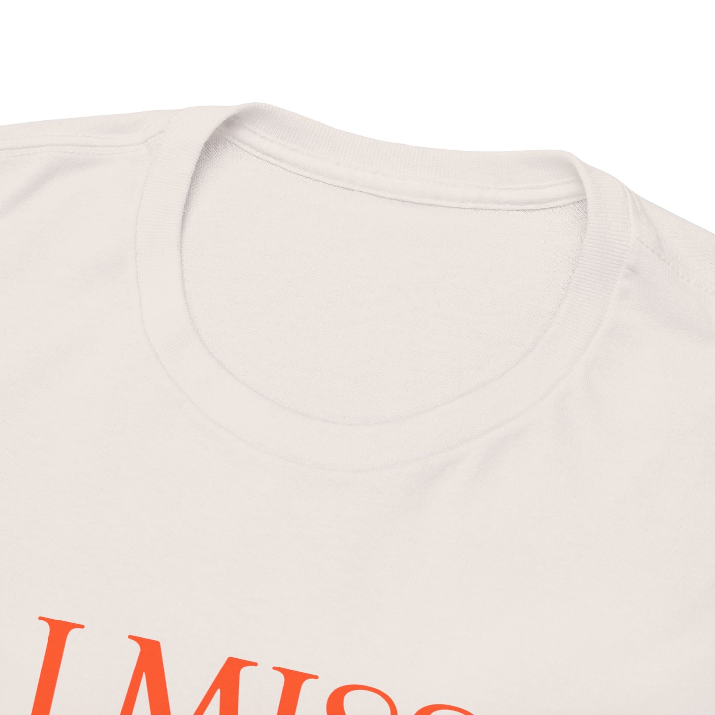 I Miss Anthony Bourdain T-shirt - Salmon Font