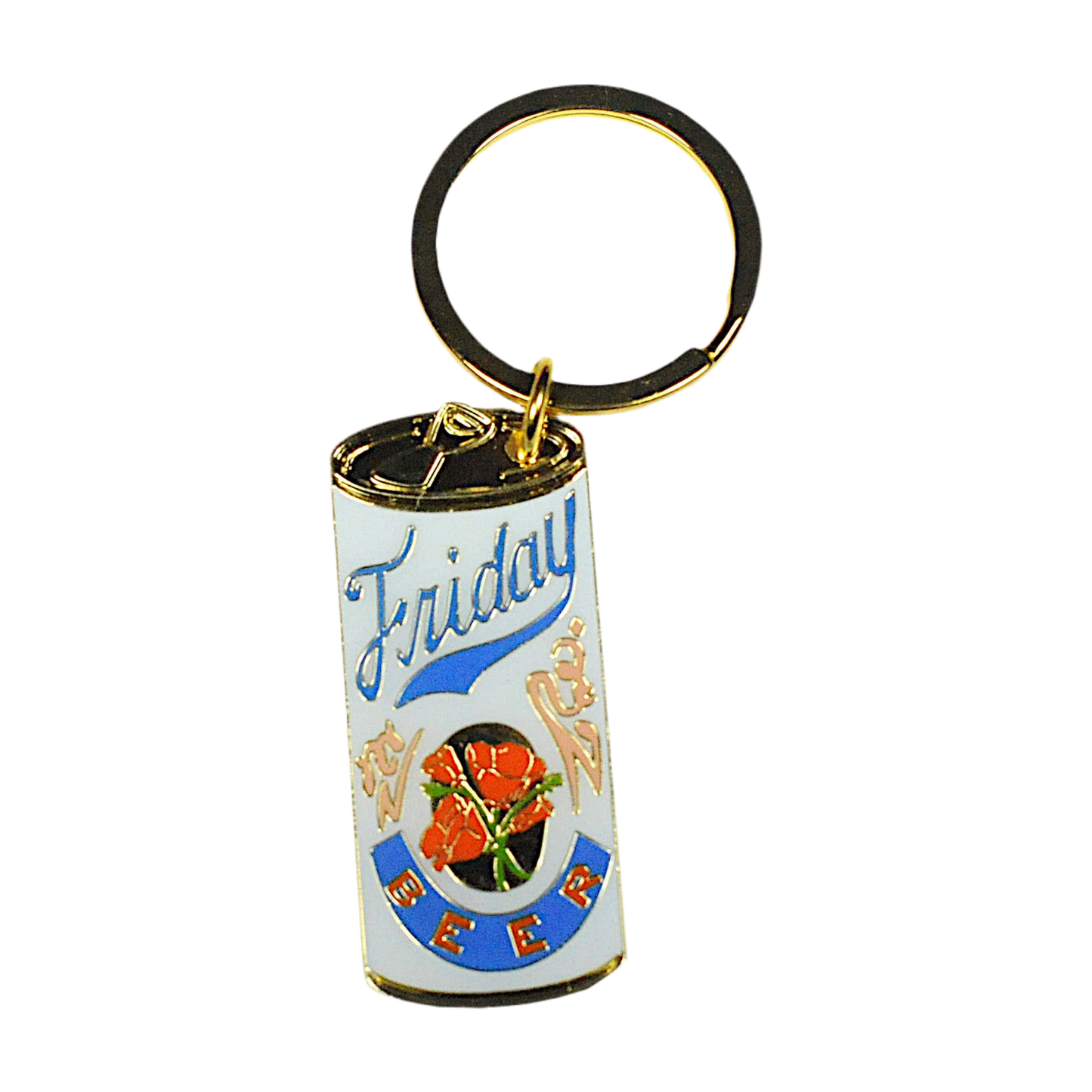 Friday Beer Keychain