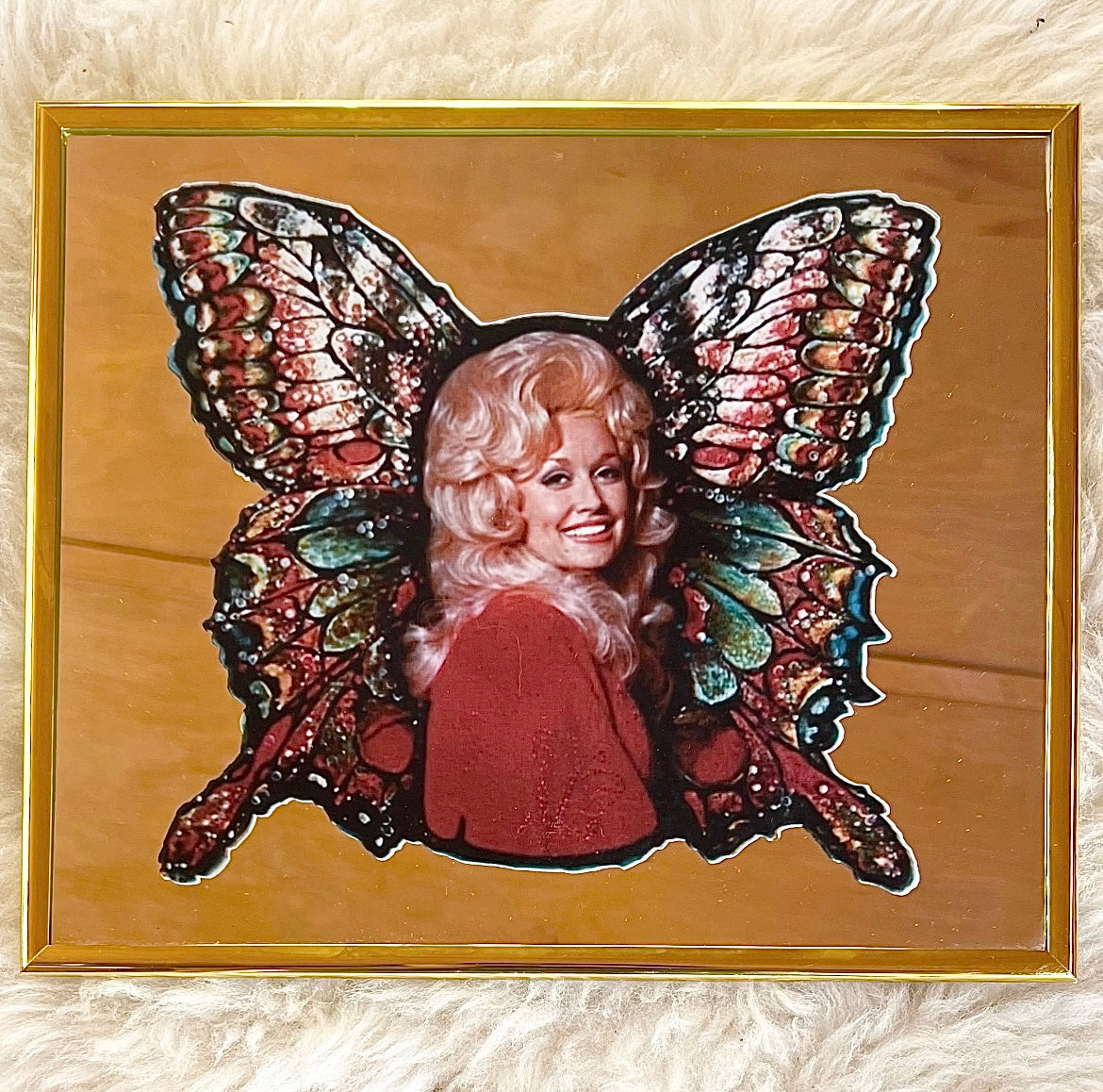 Butterfly Dolly Mirror