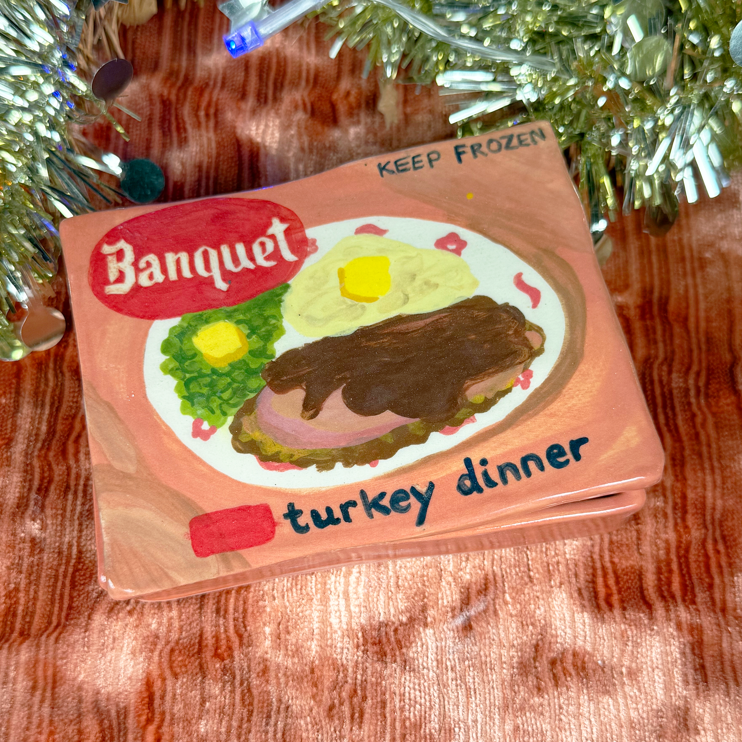 Ceramic Frozen Dinner Box