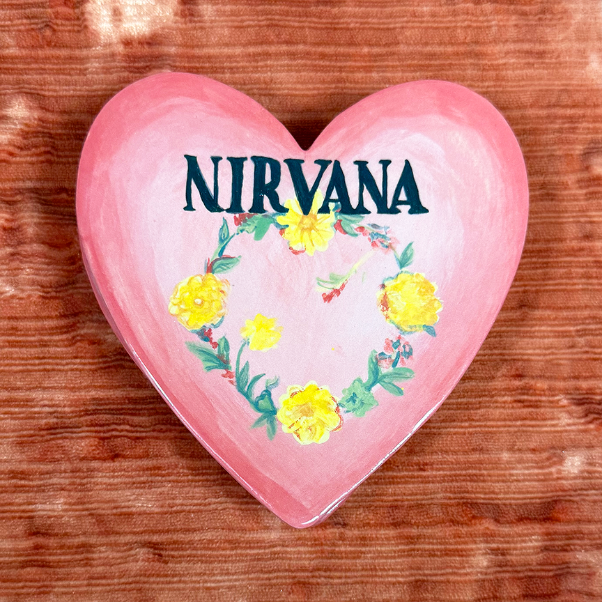 Ceramic Heart Shaped Box