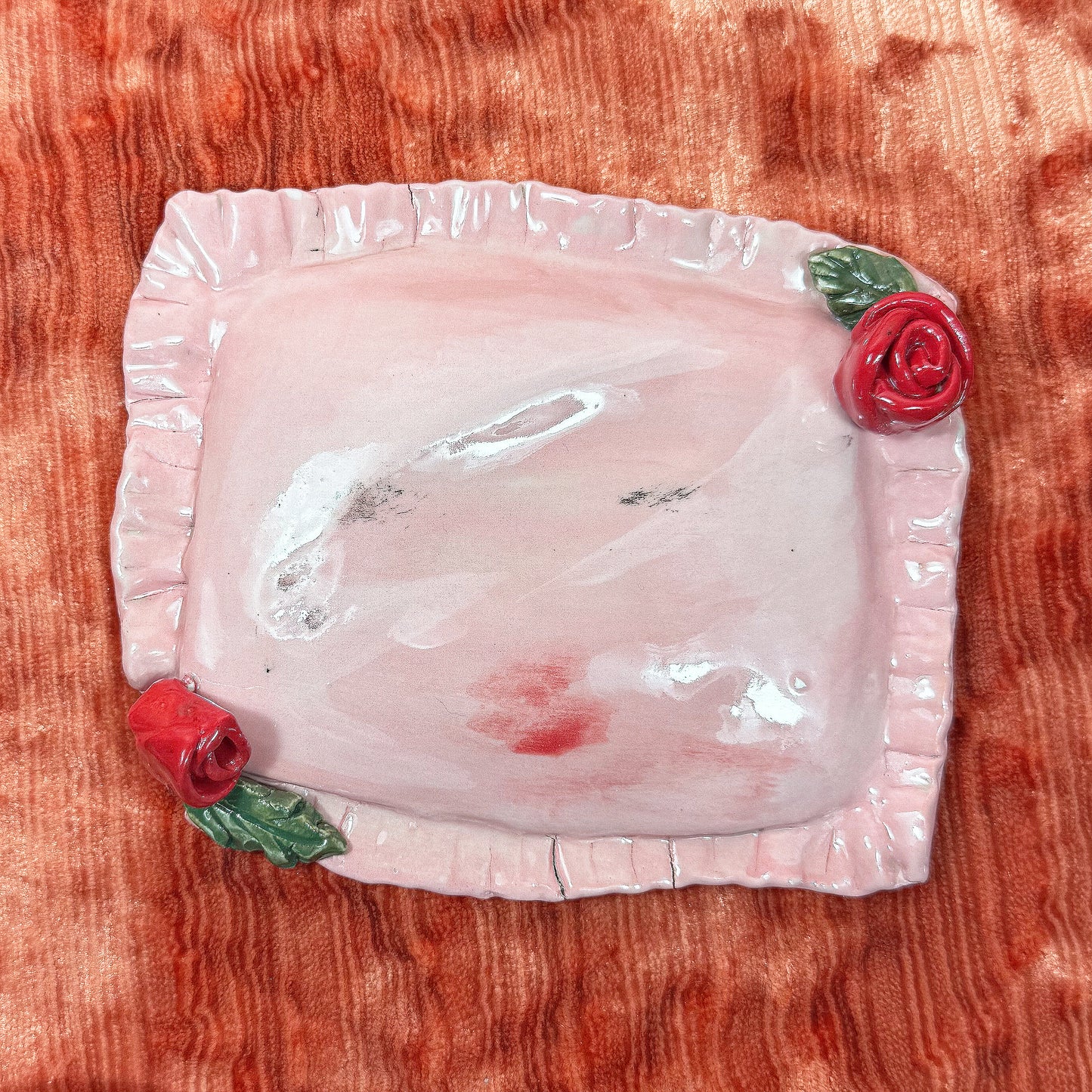 Ceramic Tear Stained Pillow