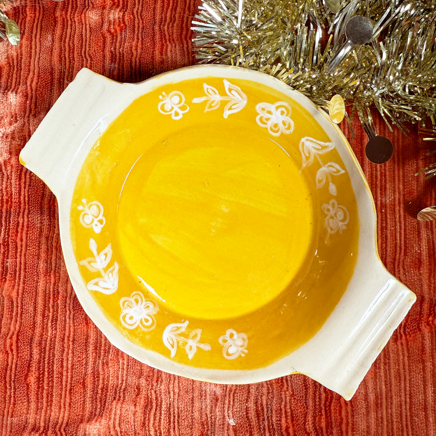 Ceramic Pyrex Dish Ashtray