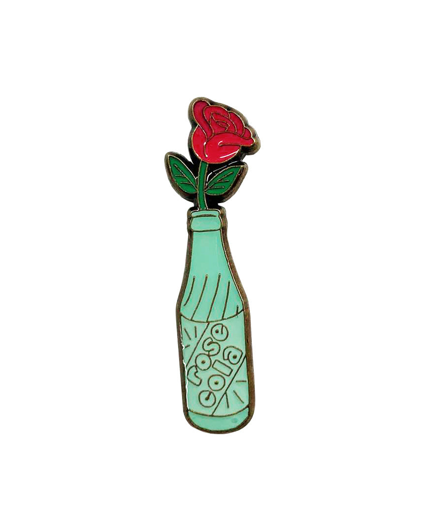 Rose Cola Lapel Pin