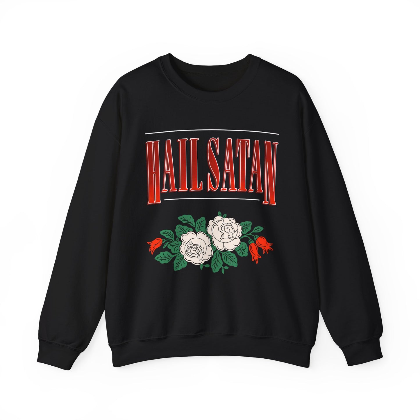 Hail Satan Sweatshirt - Garnet