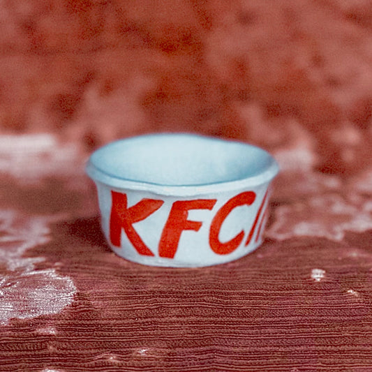 Ceramic KFC Gravy Container