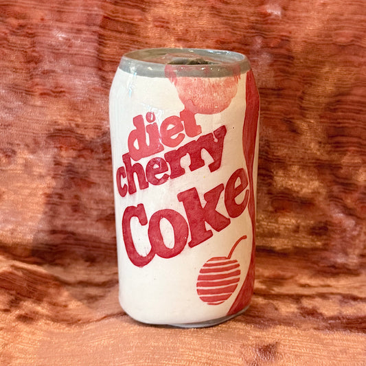 Ceramic Diet Cherry Coke Can