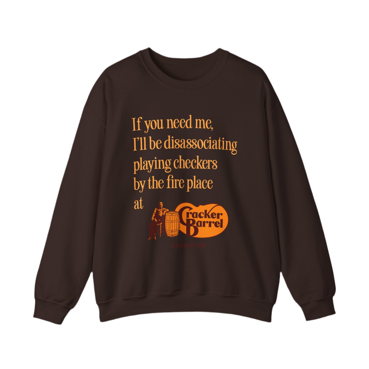 Cracker Barrel Sweatshirt - Brown