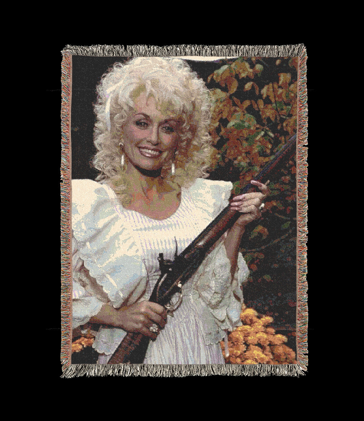 Dolly Shotgun Woven Blanket