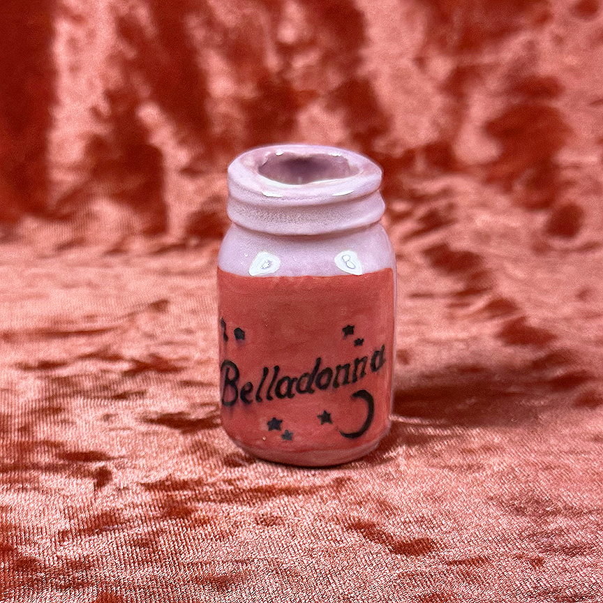 Ceramic Belladonna Jar