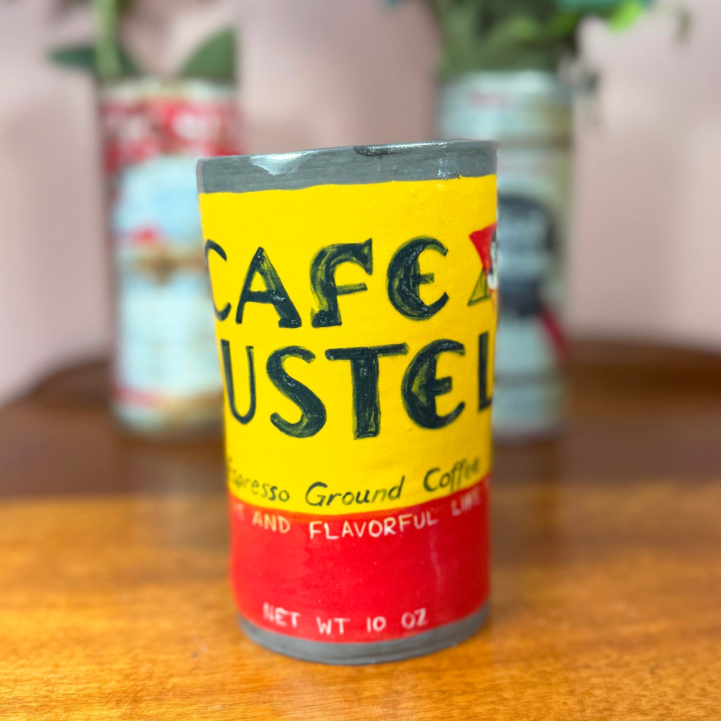 Ceramic Cafe Bustelo Vase