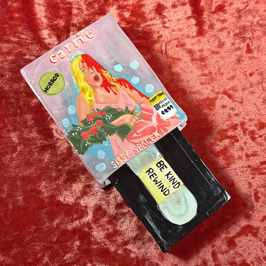 Ceramic Carrie Stash Box