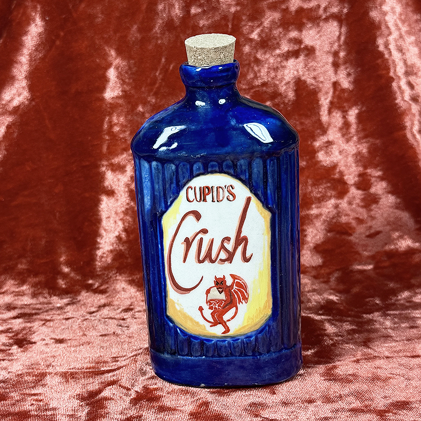 Ceramic Cupid's Crush Bottle