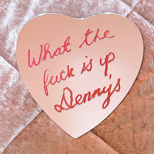 Denny's Heart Shaped Mirror