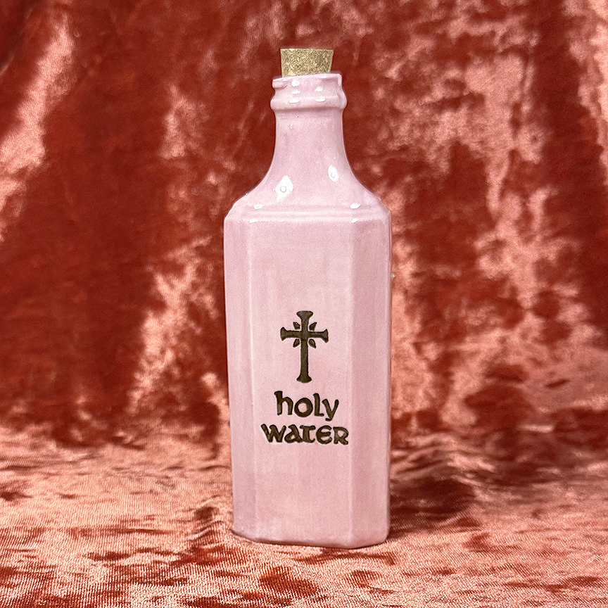 Ceramic Holy Water Bottle