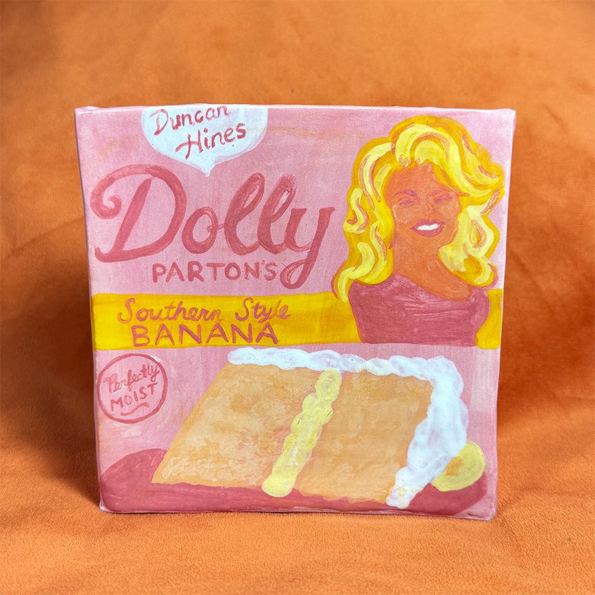 Ceramic Dolly Parton Cake Mix