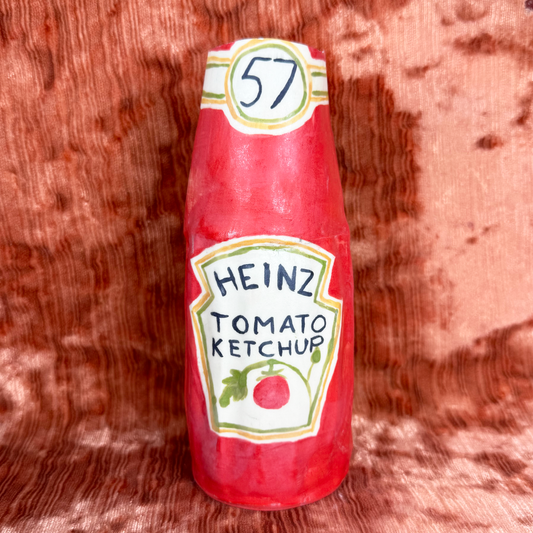 Heinz Ketchup Vase - Cracked