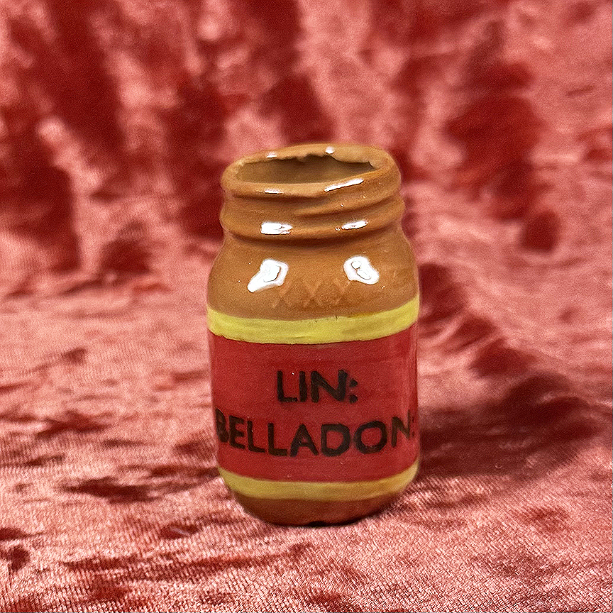 Ceramic Lin Belladon Jar