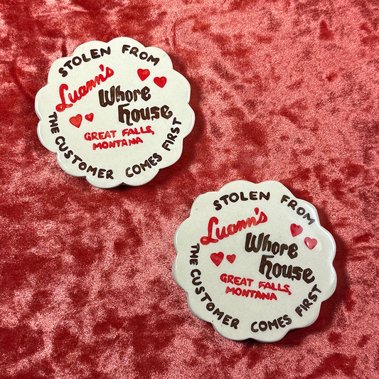 Luann's Roadhouse Coaster Set