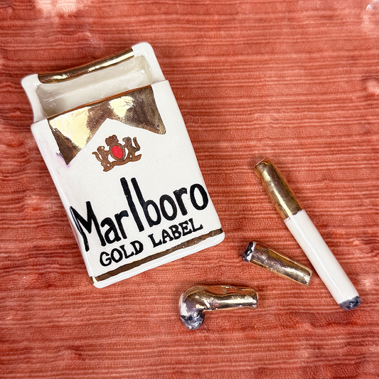 Ceramic Marlboro Gold Set