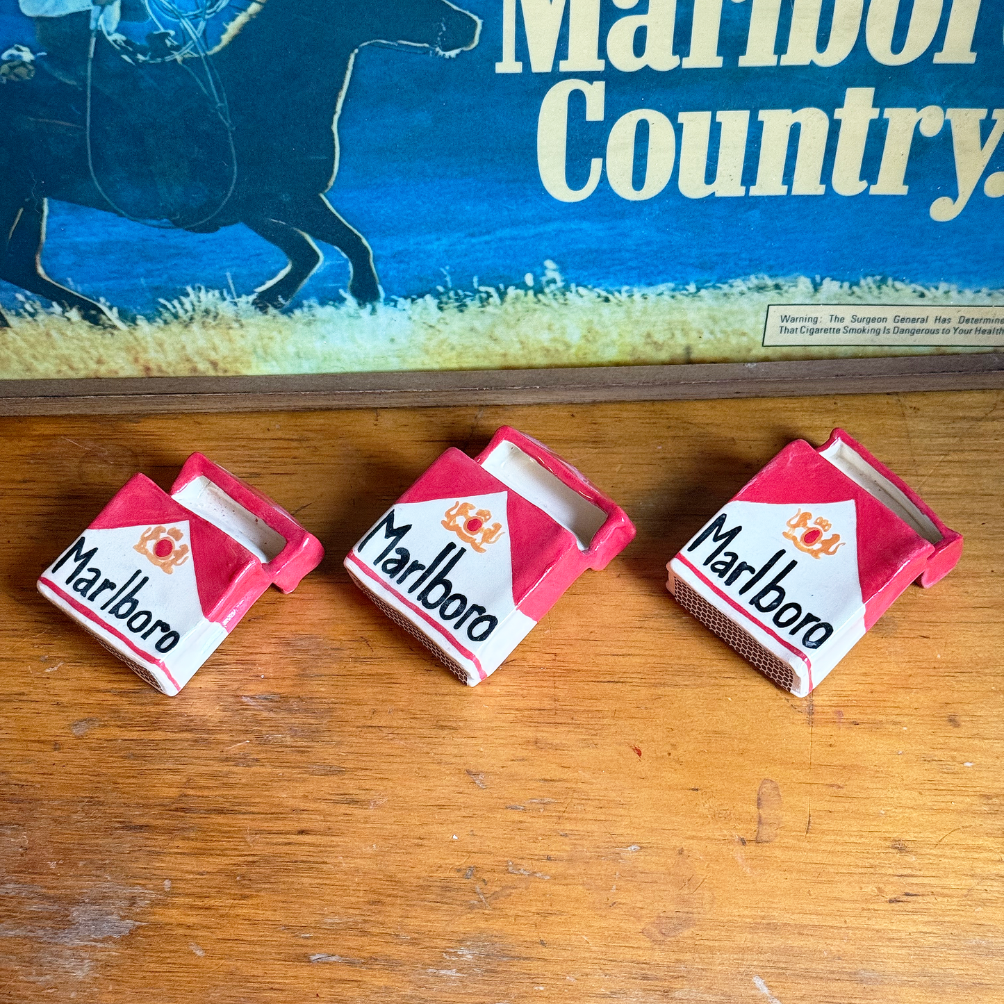 Marlboro Red Match Striker Box