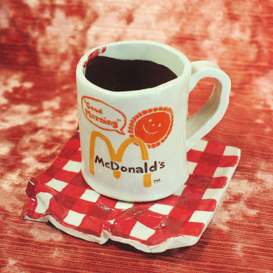 Ceramic Vintage Inspired McDonald's Mug