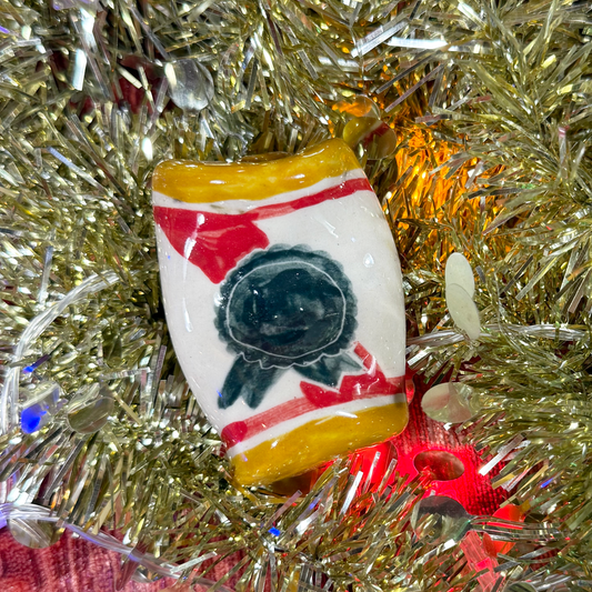 Ceramic Pabst Ornament