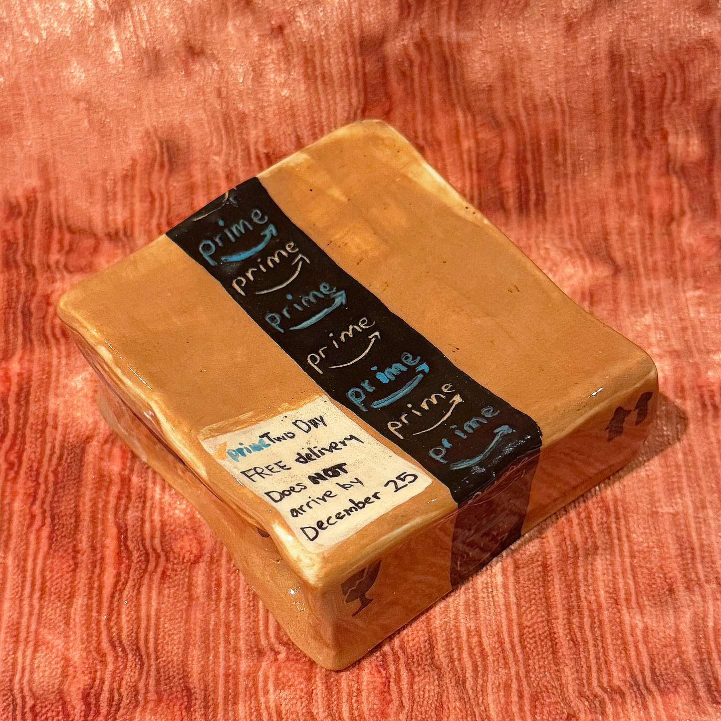 Late Amazon Delivery Ceramic Piece