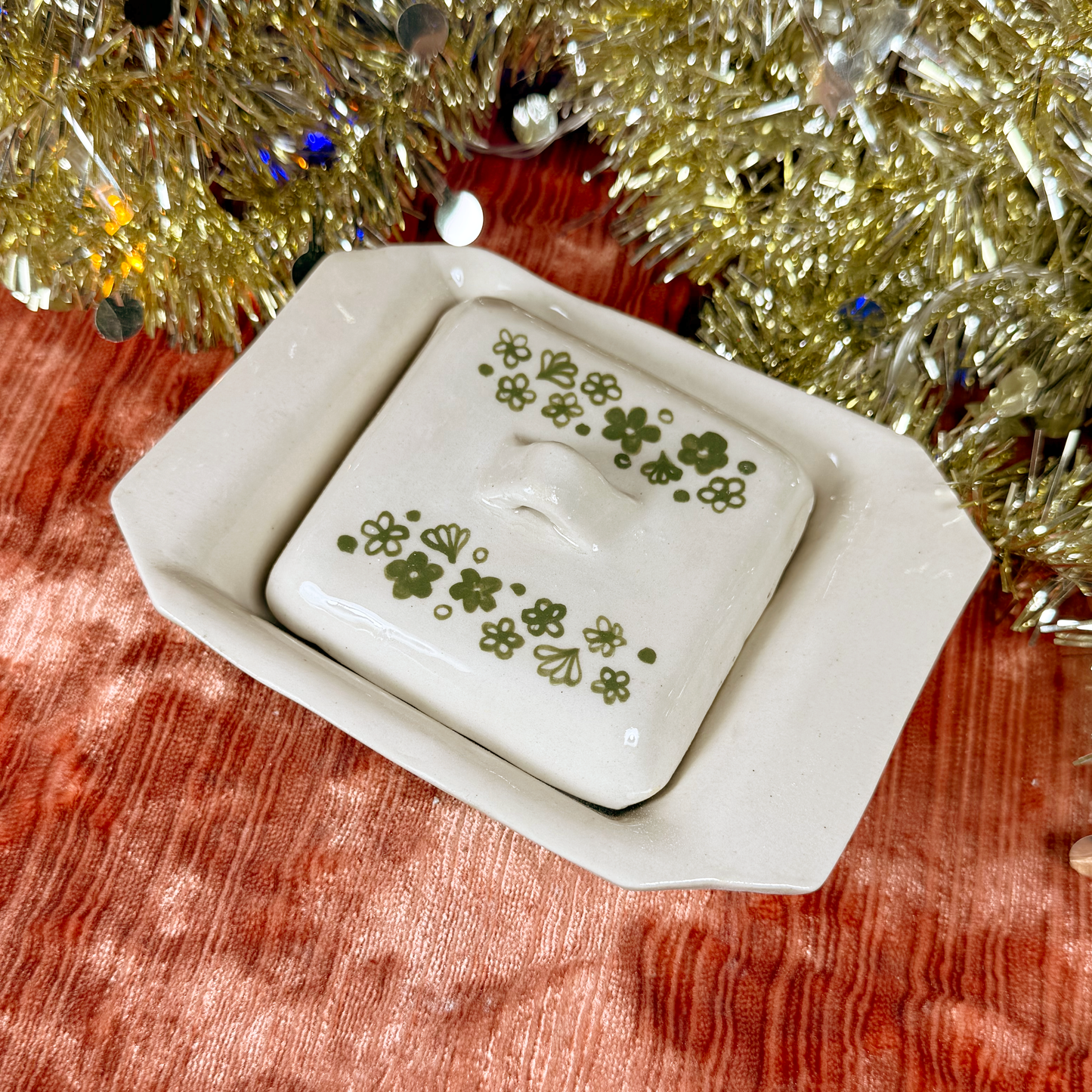 Ceramic Pyrex Casserole Dish Incense Holder