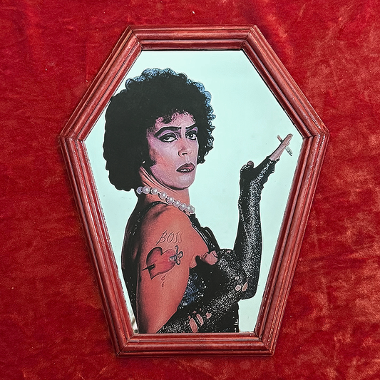 Rocky Horror Coffin Shaped Mirror