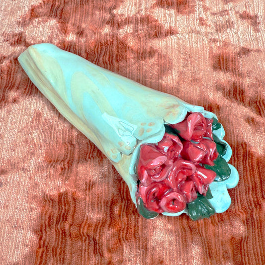 Ceramic Rose Bouquet