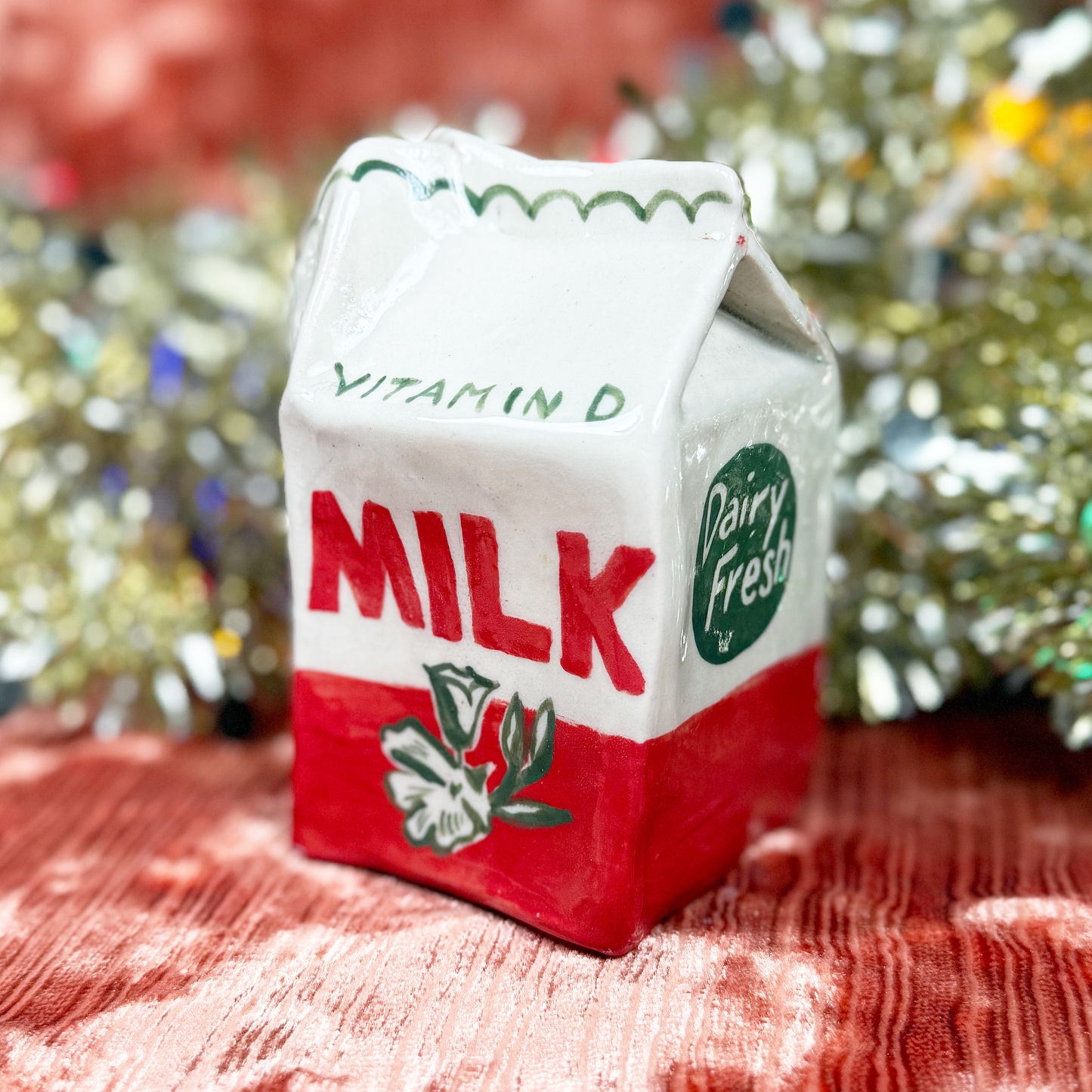 Ceramic Milk Carton
