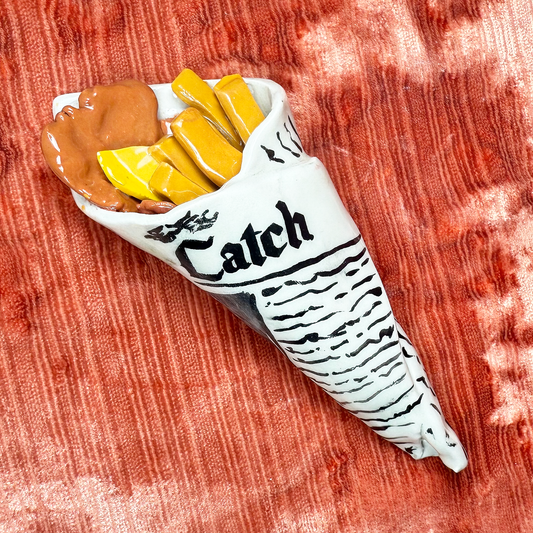 Ceramic Fish and Chips