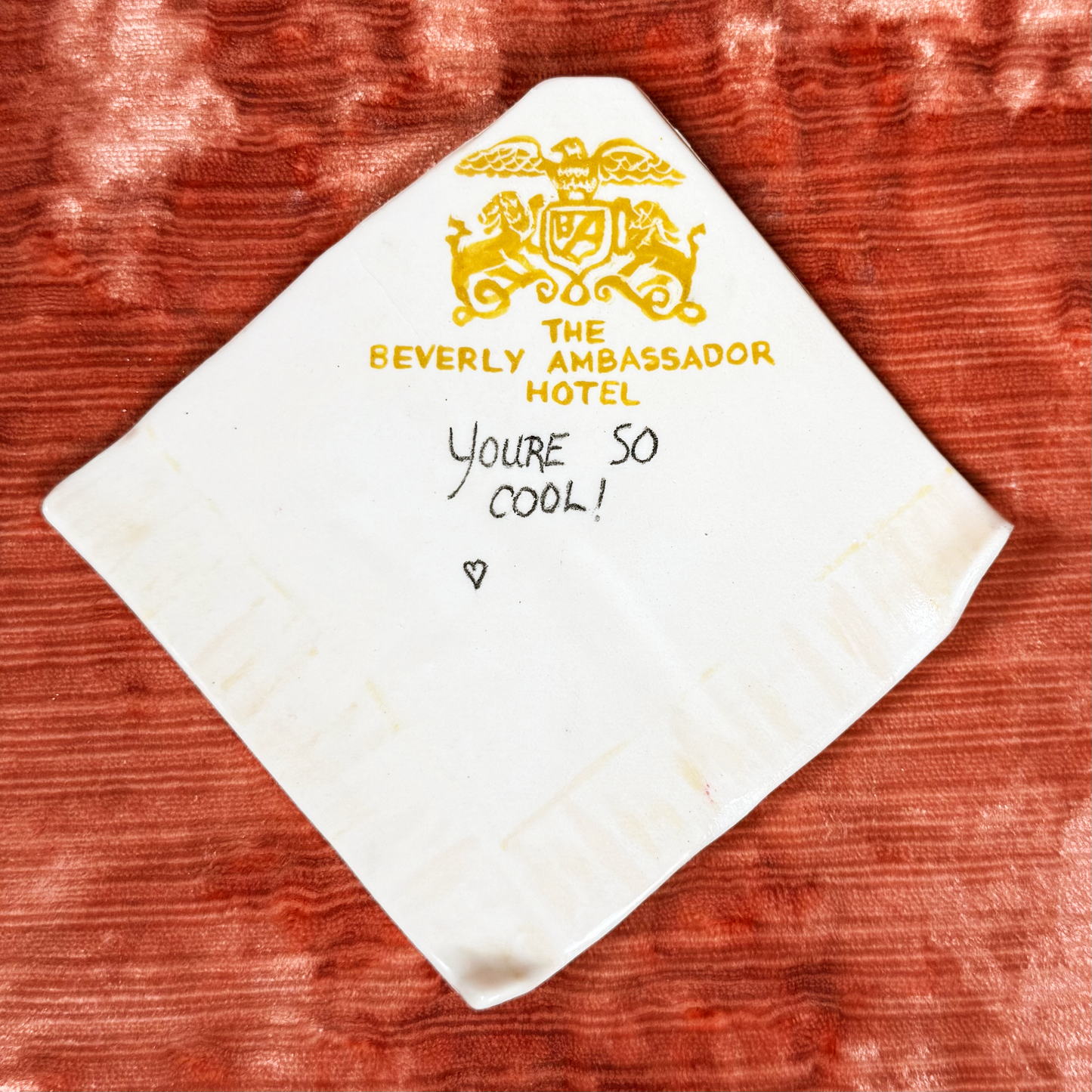 Ceramic True Romance Napkin