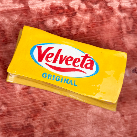 Ceramic Velveeta Dish